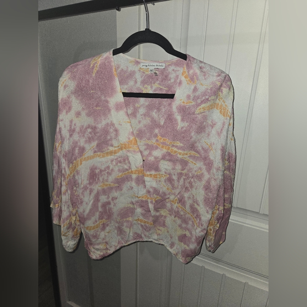 Young Fabulous & Broke | Tie dye crop